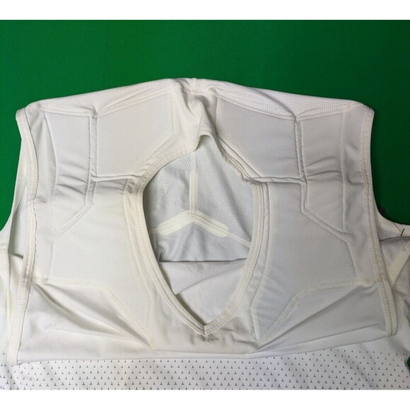 Nike Padded Football Compression Shirt Mens Large White - Picture 7 of 14